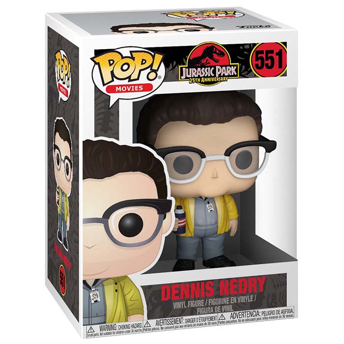 Figurine pop Dennis Nedry - Jurassic Park - 2