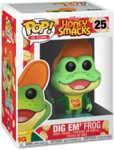 Figurine Dig Em’ Frog – Icônes de Pub- #25