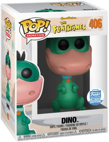 Figurine pop Dino Vert (Les Pierrafeu) - Hanna-Barbera - 1