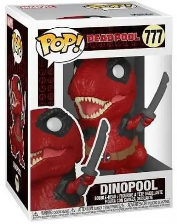 Figurine pop Dinopool - Deadpool - 1
