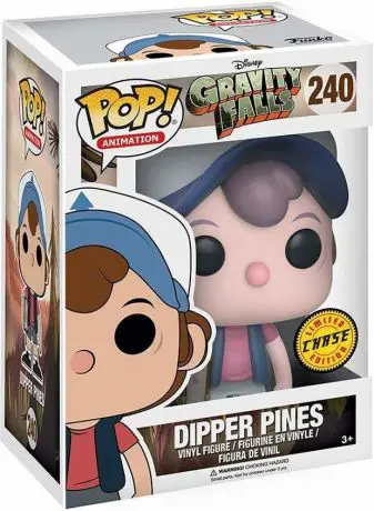 Figurine pop Dipper Pines - Brillant dans le noir - Souvenirs de Gravity Falls - 1