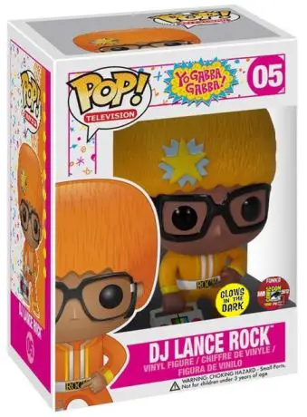 Figurine pop DJ Lance Rock - Glow In The Dark - Yo Gabba Gabba! - 1