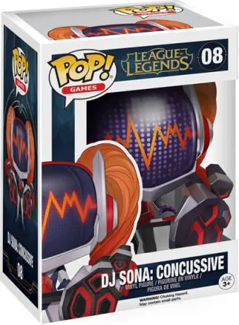 Figurine pop DJ Sona : concussive - League of Legends - 1