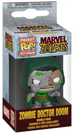 Figurine pop Docteur Fatalis Zombie - Porte-clés - Marvel Zombies - 1