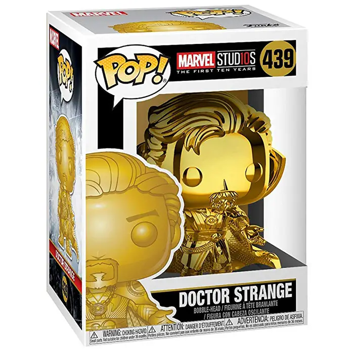Figurine pop Doctor Strange Gold - Marvel - 2