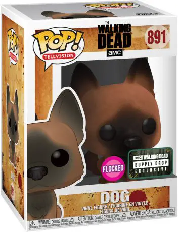 Figurine pop Dog - Floqué - The Walking Dead - 1