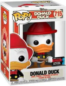 Figurine Donald Duck (Pompier) – La Bande à Picsou- #715
