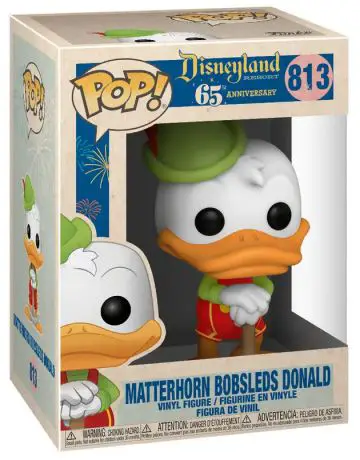 Figurine pop Donald en culotte bavaroise - 65 ème anniversaire Disneyland - 1