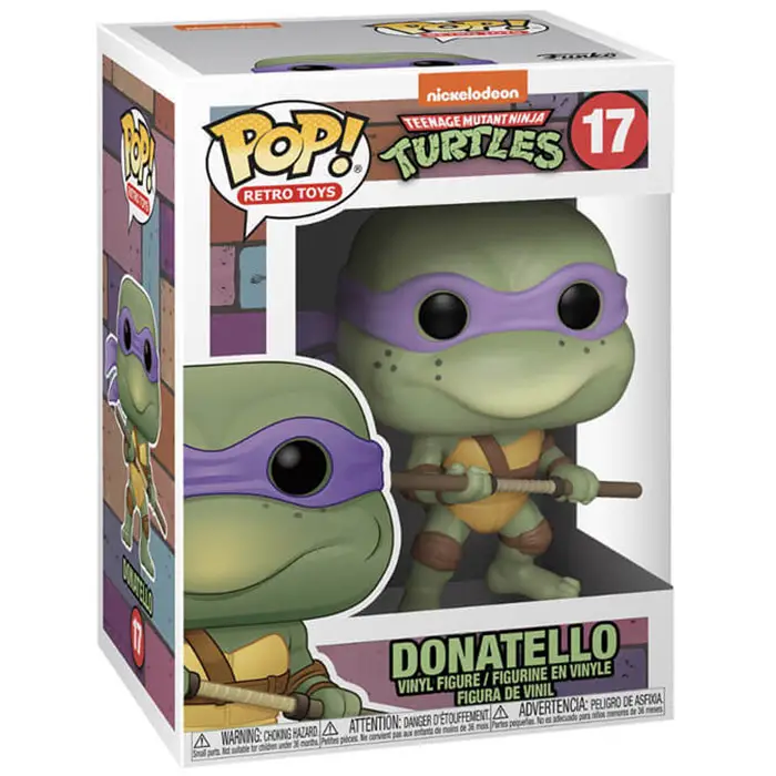 Figurine pop Donatello - Teenage Mutant Ninja Turtles - 2