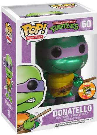 Figurine pop Donatello - Métallique - Tortues Ninja - 1