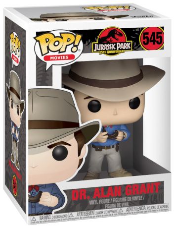 Figurine pop Dr. Alan Grant - Jurassic Park - 1