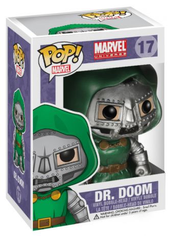 Figurine pop Dr Doom - Métallique - Marvel Comics - 1