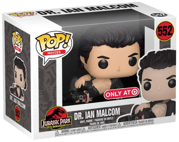 Figurine pop Dr. Ian Malcolm blessé - Jurassic Park - 1