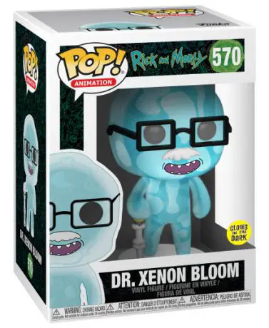 Figurine pop Dr Xenon Bloom - Brillant dans le noir - Rick et Morty - 1