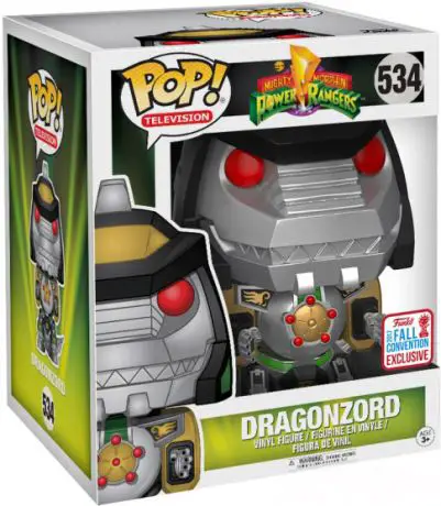 Figurine pop Dragonzord - 15 cm - Power Rangers - 1