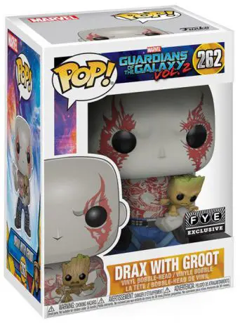 Figurine pop Drax tenant Groot dans ses bras - Les Gardiens de la Galaxie 2 - 1