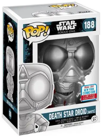 Figurine pop Droïde de l'Étoile de la Mort - Blanc - Rogue One : A Star Wars Story - 1