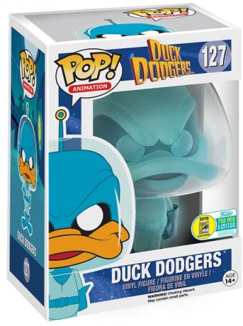 Figurine pop Duck Dodgers - Bleu - Brillant dans le noir - Looney Tunes - 1