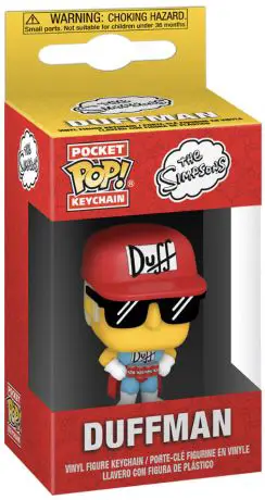 Figurine pop Duff Man - Porte clés - Les Simpson - 1