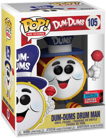 Figurine pop Dum-Dums Drum Man - Icônes de Pub - 1