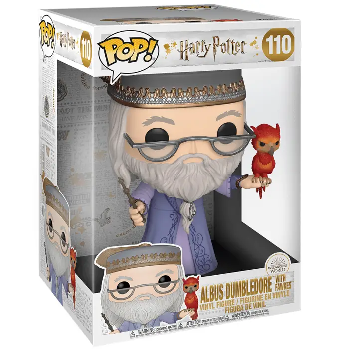 Figurine pop Dumbledore avec Fawkes supersized - Harry Potter - 2