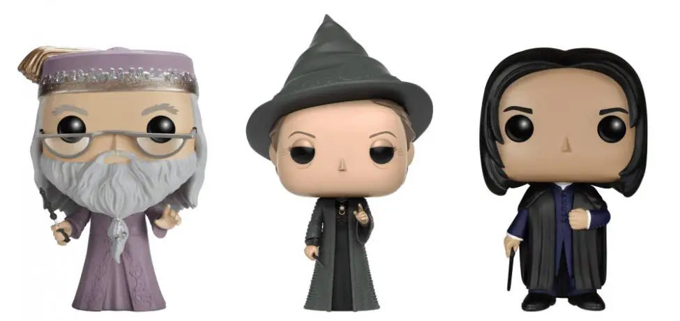Figurine pop Dumbledore, McGonagall & Rogue - 3 Pack - Harry Potter - 2
