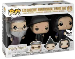 Figurine Dumbledore, McGonagall & Rogue – 3 Pack – Harry Potter