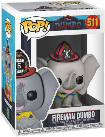 Figurine pop Dumbo en Pompier - Dumbo 2019 - 1