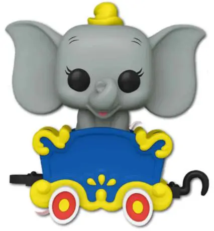 Figurine pop Dumbo sur Casey Jr. Circus Train Attraction - 65 ème anniversaire Disneyland - 2