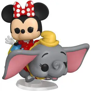 Figurine Dumbo the flying elephant attraction and Minnie – Disneyland Resort- #597