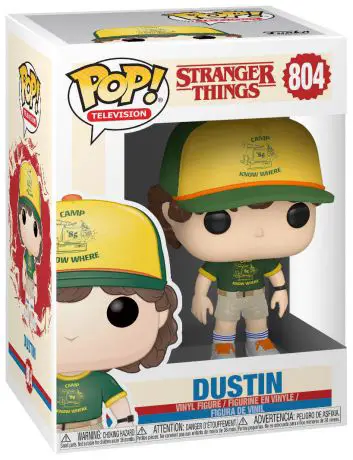 Figurine pop Dustin au camp - Stranger Things - 1