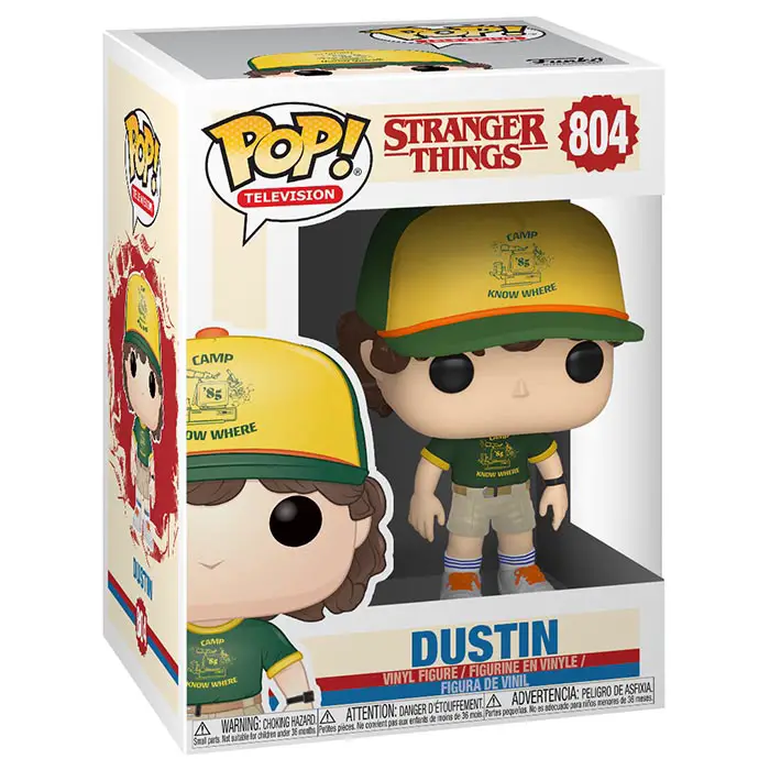 Figurine pop Dustin Camp - Stranger Things - 2