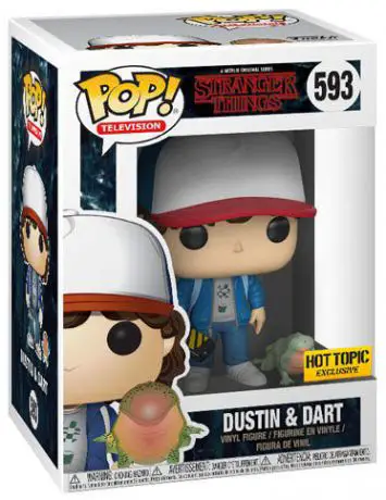Figurine pop Dustin et Dart - Stranger Things - 1