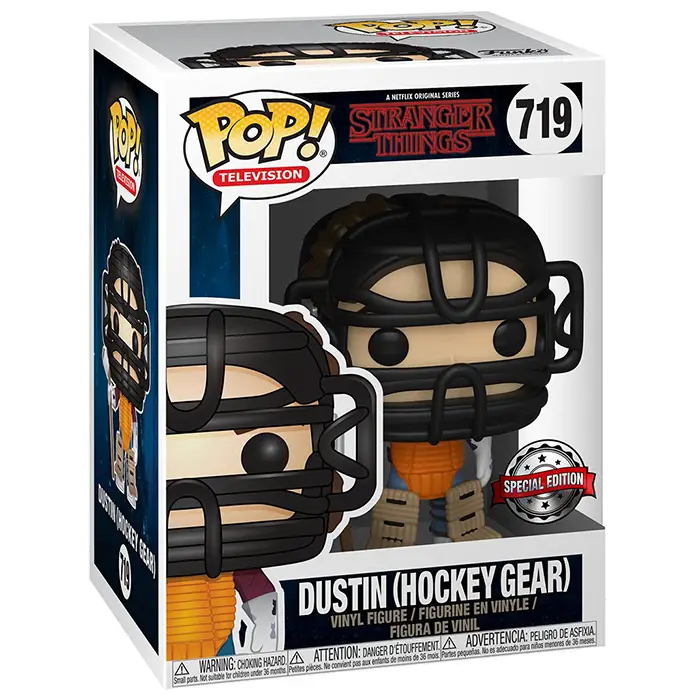 Figurine pop Dustin Hockey Gear - Stranger Things - 2