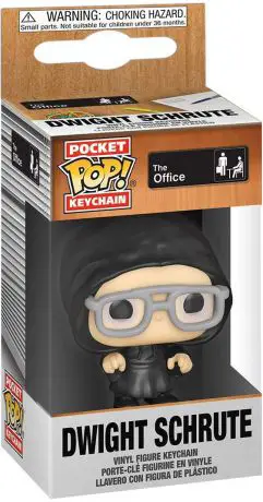 Figurine pop Dwight en Seigneur des Ténèbres - Porte-clés - The Office - 1