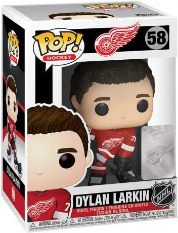 Figurine pop Dylan Larkin - LNH: Ligue Nationale de Hockey - 1