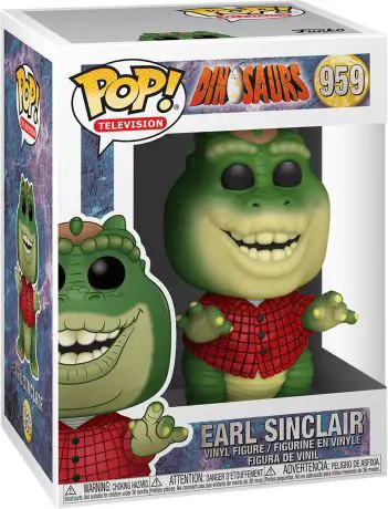 Figurine pop Earl Sinclair - Dinosaures - 1