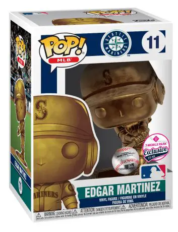 Figurine pop Edgar Martinez - Bronze - MLB : Ligue Majeure de Baseball - 1