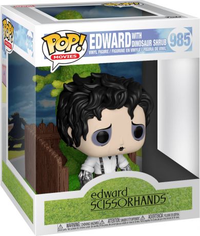 Figurine pop Edward avec Arbuste en forme de Dinosaure - Edward aux mains d'argent - 1