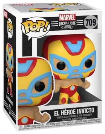 Figurine pop El Héroe Invicto - Marvel Lucha Libre - 1