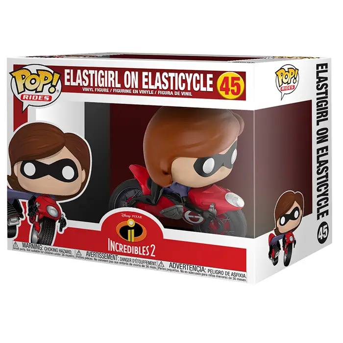 Figurine pop Elastigirl on Elasticycle - Incredibles 2 - 2