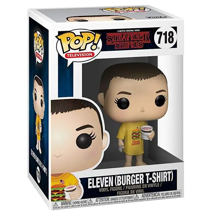 Figurine pop Eleven Burger T-Shirt - Stranger Things - 2