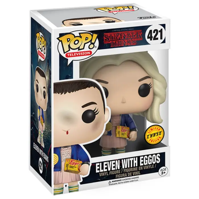 Figurine pop Eleven with eggos chase - Stranger Things - 2