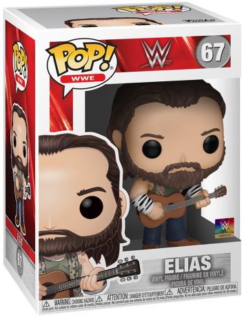 Figurine pop Elias avec guitare - WWE - 1