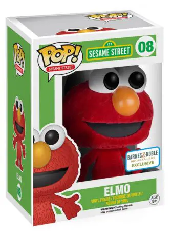 Figurine pop Elmo - Floqué - Sesame Street - 1
