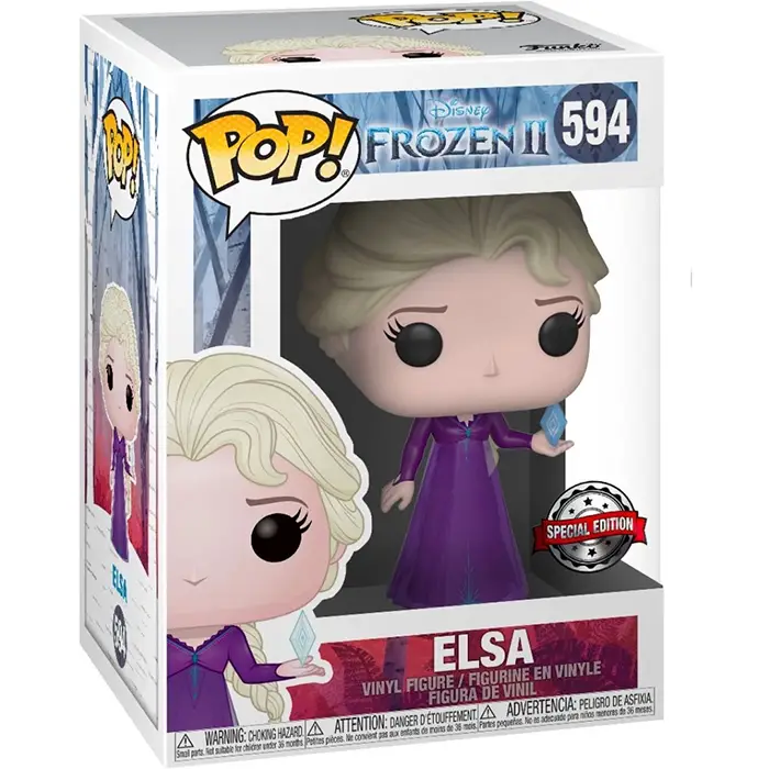 Figurine pop Elsa Nightgown - Frozen 2 - La reine des neiges 2 - 2