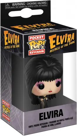 Figurine pop Elvira Maîtresse des Ténèbres - Porte-clés - Elvira, Maîtresse des Ténèbres - 1