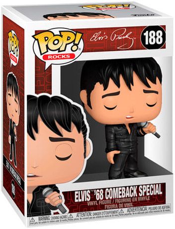 Figurine pop Elvis 68 Comeback Special - Elvis Presley - 1
