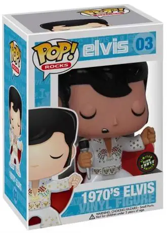 Figurine pop Elvis Presley 1970'S - Glow in the Dark - Elvis Presley - 1