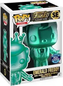 Figurine Emerald Freddy – Chromé – Freddy Funko
